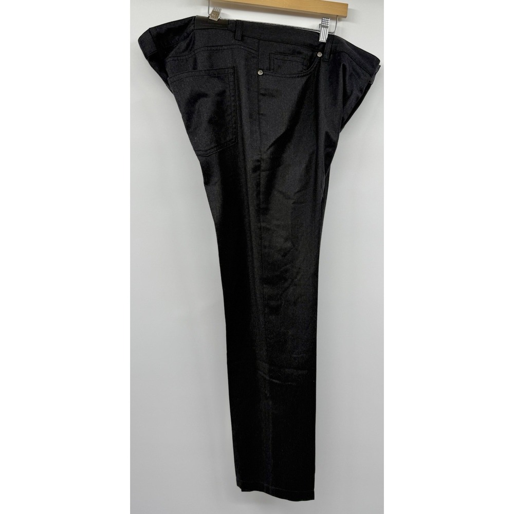 Ermenegildo Zegna Men's SZ 42 X 30 Trouser Pants Straight Leg Wool Charcoal EUC